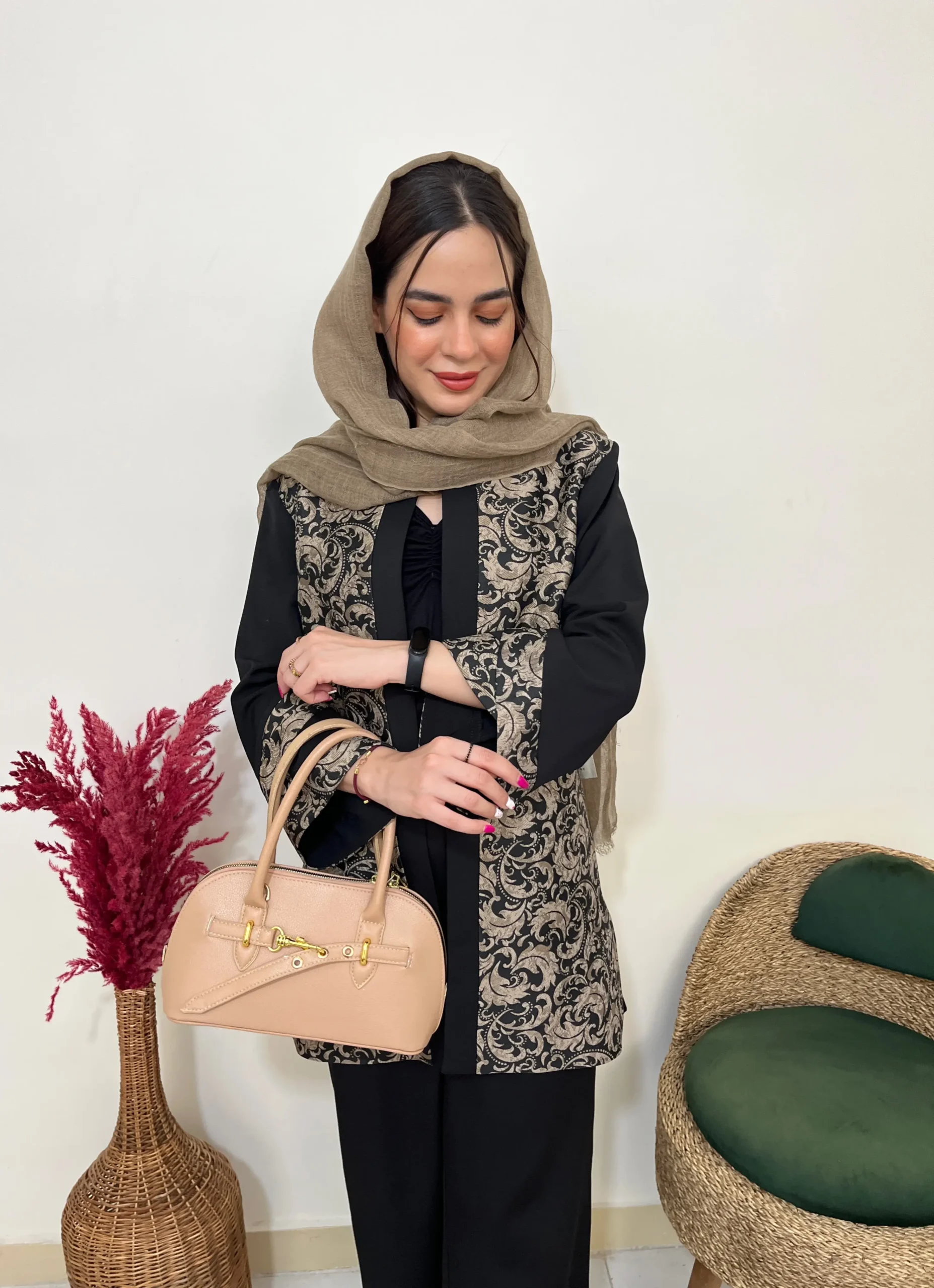 مانتو شفق طلایی