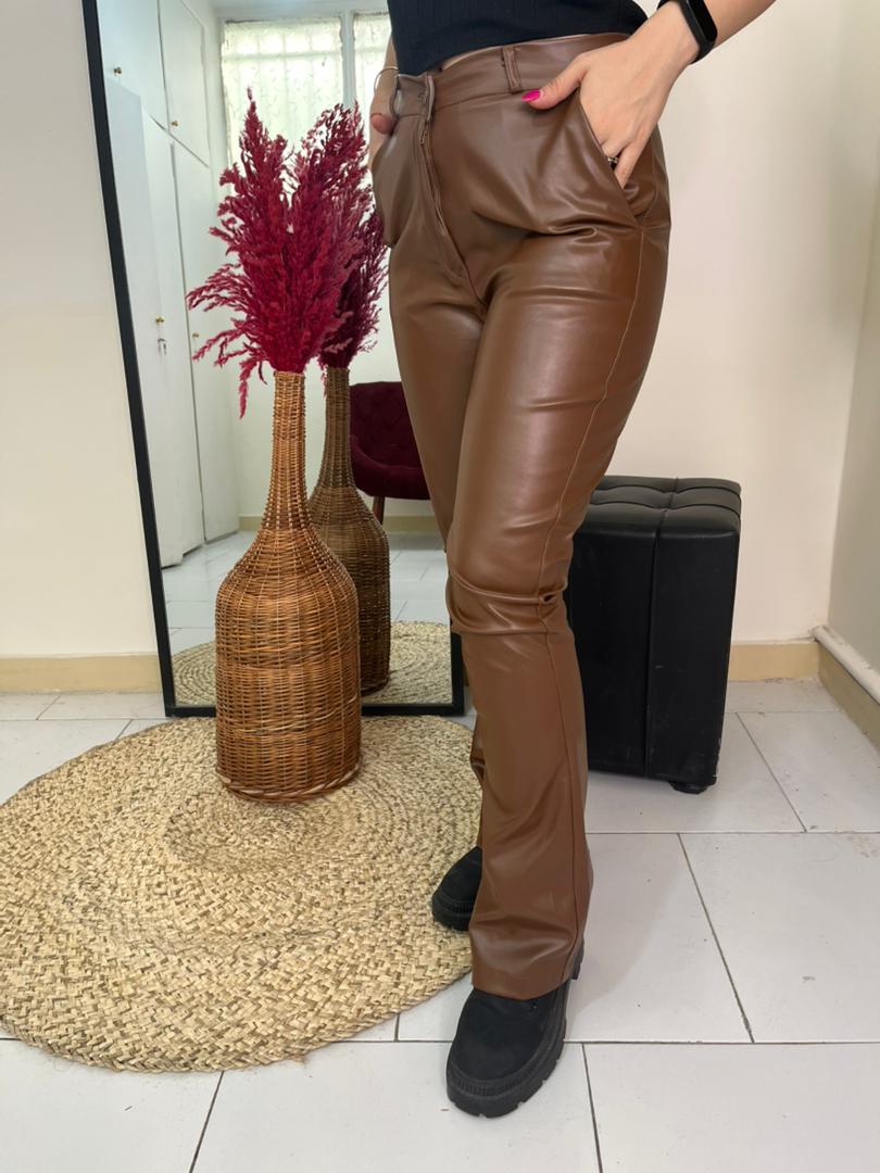 (ایراددار)شلوار چرم سحابی