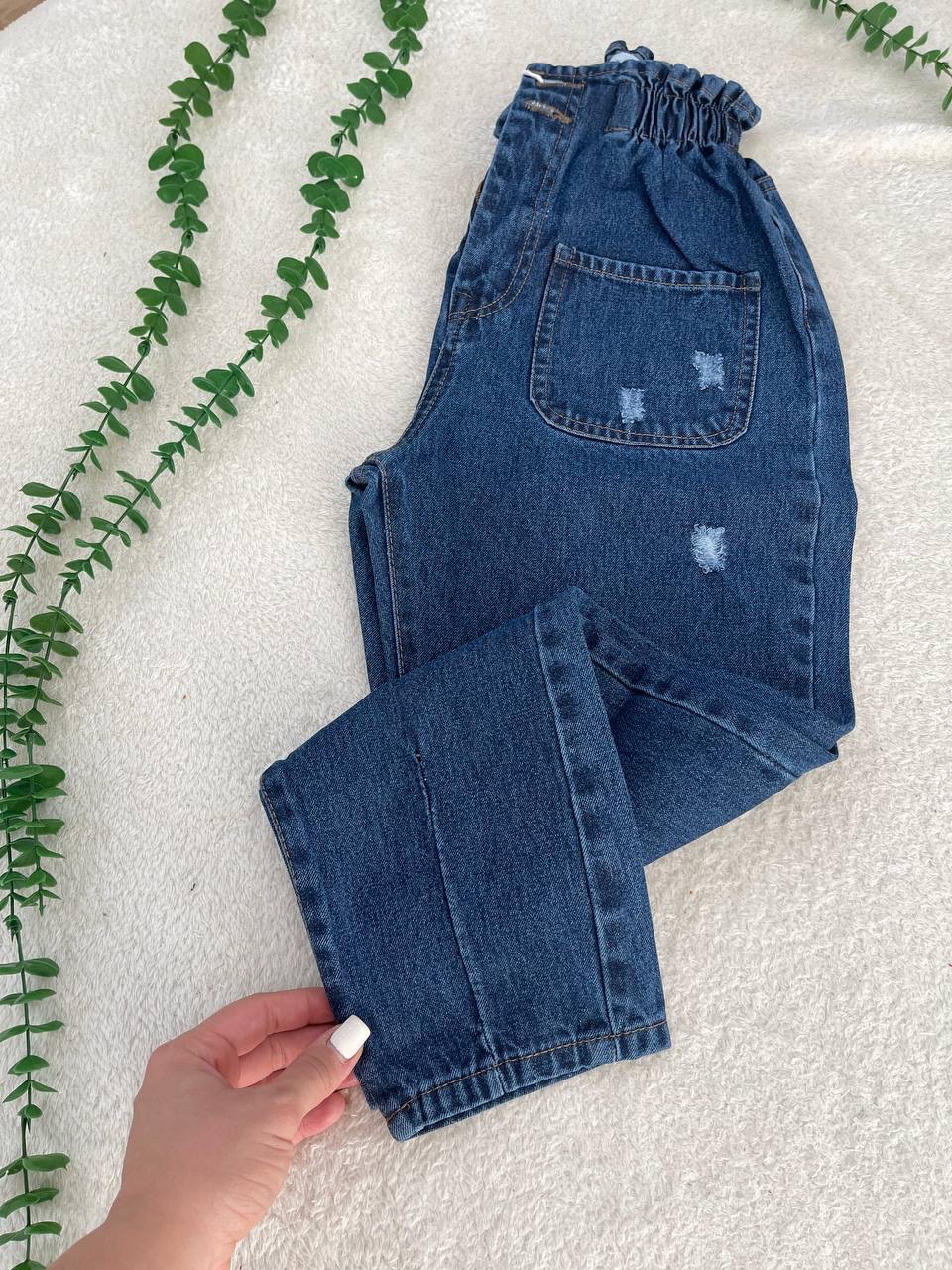 شلوار جین مام استایل