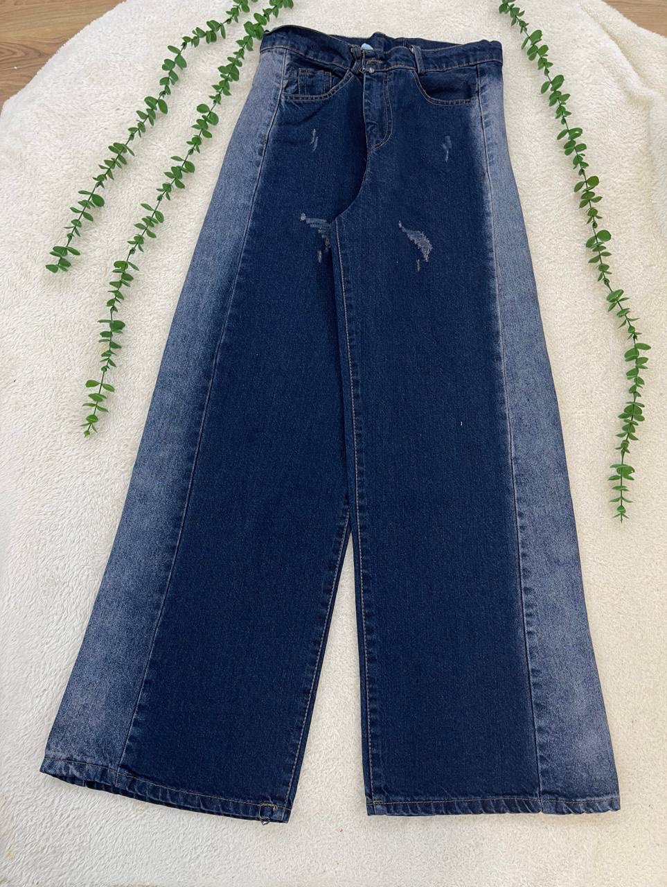 شلوار جین شافل بگ