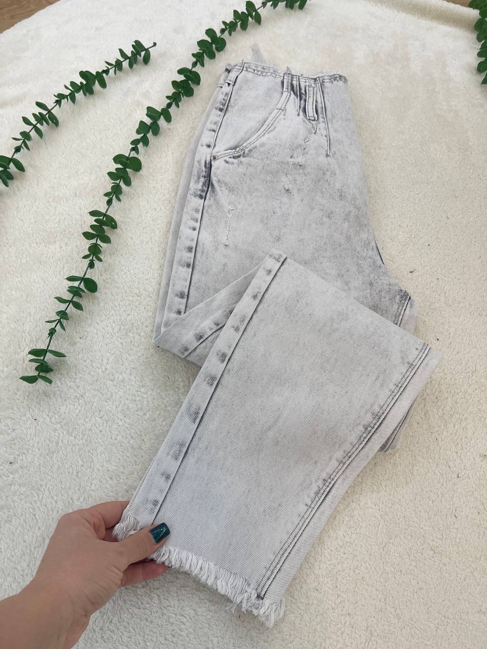 شلوار جین مام